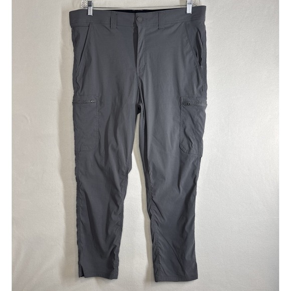 Wrangler Other - Wrangler Mens Gray Nylon Cargo Pants 38x30 Utility Tactical Outdoor